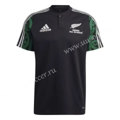 2022-23 Maori Black  Rugby Shirt