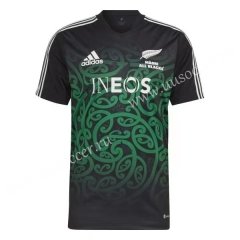 2022-23 Maori Black  Rugby Shirt