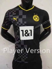 Player version 2022-23 Borussia Dortmund Black Thailand Soccer Jersey AAA