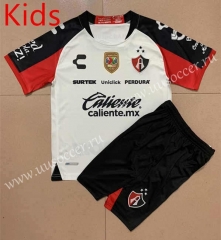 2022-23  Atlas Away White kids Soccer Uniform-AY