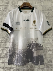 （S-5xl）2022-23 GAA White Rugby Shirt