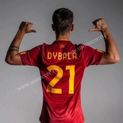 #21  Player Version 2022-23 AS Roma Home Red Thailand Soccer Jersey AAA-807