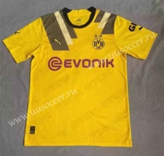 2022-23 Borussia Dortmund 2nd Away  Yellow Thailand Soccer Jersey AAA-2483