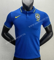 2022-23 Brazil Blue Thailand Polo--888