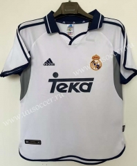 2000-01 Retro Version   Real Madrid Home White  Thailand Soccer Jersey AAA-1332