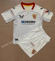 2022-23  Sevilla FC Home White   Soccer Uniform-AY
