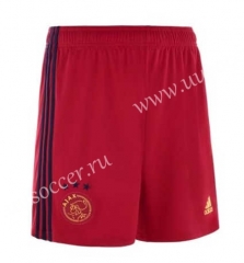 2022-23 Ajax Red Thailand Soccer Shorts-6794