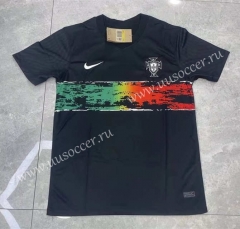 2022-23 Portugal Black Training Thailand Soccer Jersey AAA-2443