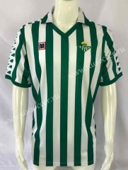 82-85 Real Betis Home White&Green Thailand Soccer Jersey AAA-503