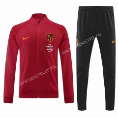 2022-23 Atletico Madrid Red Thailand Soccer Jacket Uniform-4627