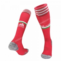 2022-23 World Cup Mexico Home Red  Thailand Soccer Socks