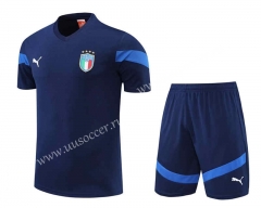 2022-23 Italy Blue  Thailand Soccer Jersey Soccer uniform-4627