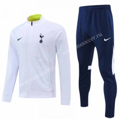 2022-23 Tottenham Hotspur White Thailand Soccer Jacket Uniform-4627
