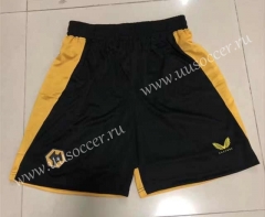 2022-23 Wolverhampton Wanderers Home Black Thailand Soccer Shorts-5805