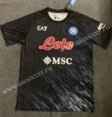 2022 -23  Napoli  2nd Away Black  Thailand  Soccer Jersey-0485