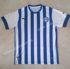 2022-23 Deportivo Alavés  Home Blue &White Thailand Soccer Jersey AAA-HR