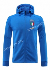 2022-23  Italy Cai Blue Thailand Soccer Jacket -LH