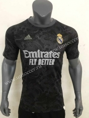 2022-23 special edition  Real Madrid Dragon Pattern Black  Thailand Soccer Jersey AAA-416