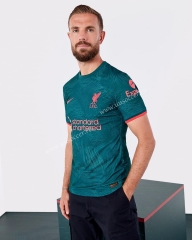 （pre-sale）2022-23 Liverpool Green Thailand Soccer Jersey AAA