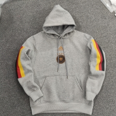 2022-23  Germany Grey  Thailand Tracksuit Top With Hat-CS