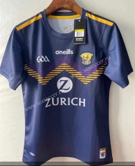 (S-5xl)2022-23 GAA  Wexford Blue Rugby Shirt