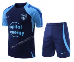 2022-23 Atlético Madrid  Dark Blue Thailand Soccer Uniform-418