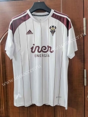 2022-23 Albacete Home White Thailand Soccer Jersey AAA-7T