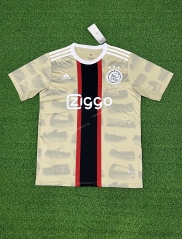 （s-4xl）Correct version 2022-23 Ajax special edition Yellow  Thailand Soccer Jersey AAA-403