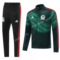 2022-23 Mexico  Green  Thailand Soccer Jacket Uniform-LH