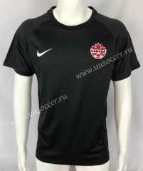 (s-3xl)2022-23 Canada 2nd Away  Black Thailand Soccer Jersey-503