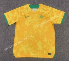 2022-23 Austria Home Yellow  Thailand Soccer Jersey AAA-512