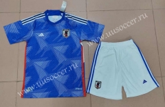 2022-23  Japan Home Blue Thailand Soccer Uniform-718