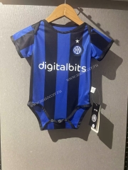 2022-23 Inter Milan Home Blue Youth/Kids baby Uniform-CS