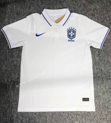 2022-23 Brazil White  Thailand Polo--2044