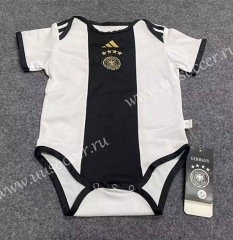 2022-23  Germany Home White Baby Soccer Uniform-3066