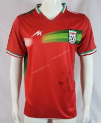 2022-23 Iran Home Red Thailand Soccer Jersey AAA