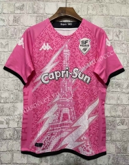 22-23 Paris SG Pink  Rugby Jersey