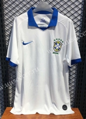 19-20 Brazil Away White Thailand Soccer Jersey AAA-2669