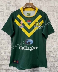 2022 World Cup Australia Green Rugby Shirt