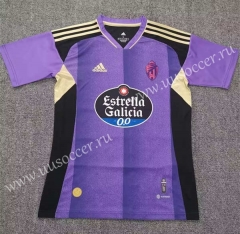 2022-23 Real Valladolid Home Purple& Black  Thailand Soccer Jersey AAA-2282