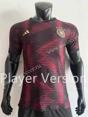 Player Version 2022-23 World Cup  Germany Away Red&Black Thailand Soccer Jersey-4691
