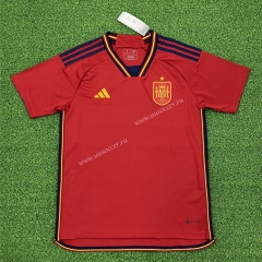 （s-4xl）2022-23 Spain Home Red Thailand Soccer Jersey AAA-403