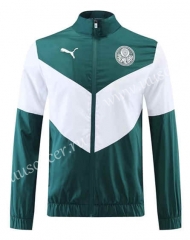 2022-23 SE Palmeiras White&Green Wind Coat With Hat-4691