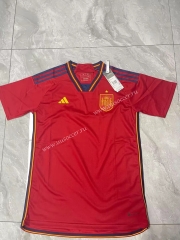 （s-5xl）2022-23 Spain Home Red Thailand Soccer Jersey AAA