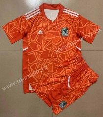 2022-23 Mexico  Goalkeeper Red  Soccer Uniform-AY
