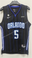 22-23 version NBA Orlando Magic Black#5 Jersey-311