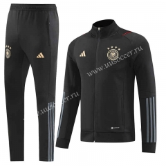 2022-23 Germany Black  Thailand Soccer  Jacket Uniform-LH