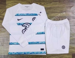 2022-23 Chelsea Away White Thailand LS Soccer Jersey AAA-709