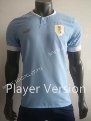 Player Version 2022 World Cup  Uruguay Home Blue Thailand Soccer Jersey AAA-518