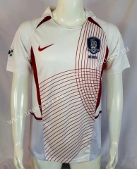 2002 Korea Republic Away White Thailand Soccer Jersey-503